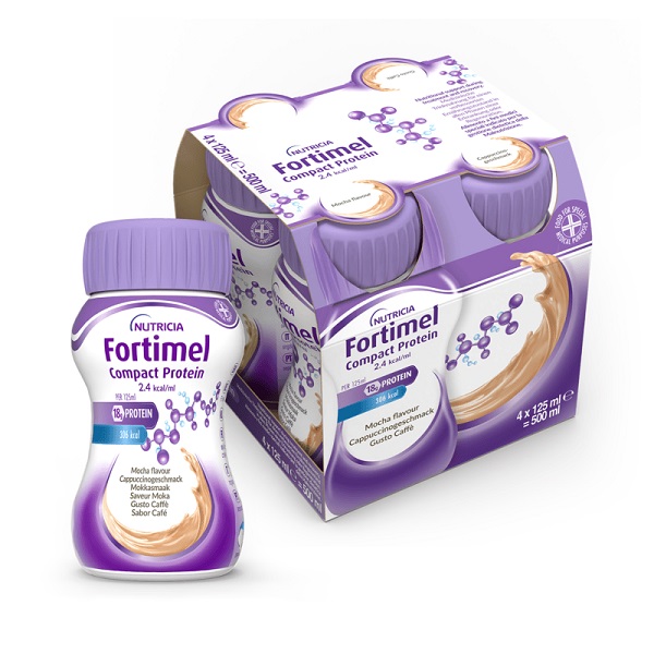 FORTIMEL COMPACT PROTEIN CAFFE' 4 X 125 ML - Farmacianumberone.it