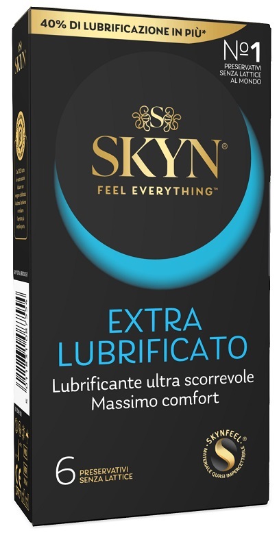 PROFILATTICO ANSELL AKUEL SKYN EXTRA LUBRIFICATO B 6 PEZZI - Farmacianumberone.it