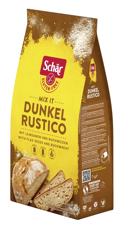SCHAR MIX IT RUSTICO SENZA GLUTINE 1000 G - Farmacianumberone.it