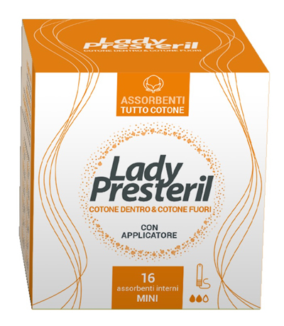 LADY PRESTERIL ASSORBENTI INTERNI MINI 16 PEZZI - Farmacianumberone.it
