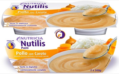 NUTILIS PASTI POLLO CON CAROTE 2 X 300 G - Farmacianumberone.it