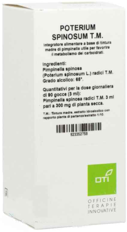 POTERIUM SPINOSUM TINTURA MADRE GOCCE 100ML - Farmacianumberone.it