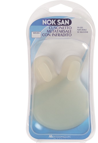NOK SAN GEL CUSCINETTO METATARSALE CON INFRADITO S/M - Farmacianumberone.it