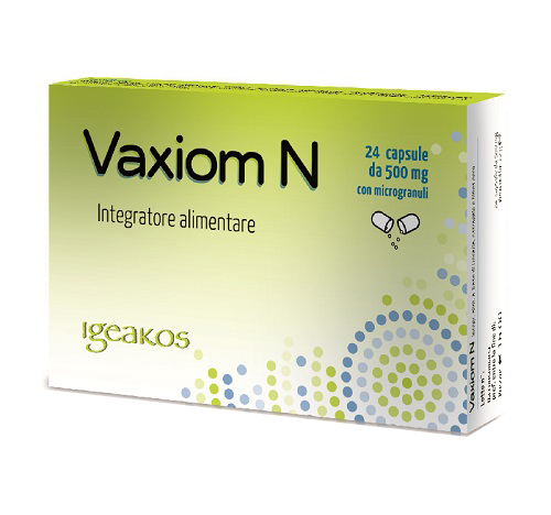 VAXIOM N 24 CAPSULE 12 G - Farmacianumberone.it