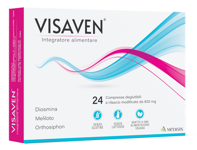 VISAVEN 24 COMPRESSE 19,2 G - Farmacianumberone.it