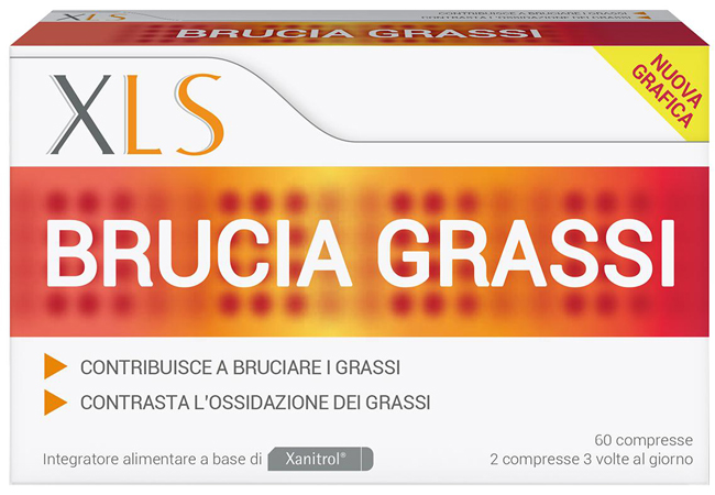 XLS BRUCIA GRASSI 60 COMPRESSE - Farmacianumberone.it