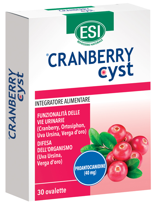 ESI CRANBERRY CYST 30 OVALETTE - Farmacianumberone.it
