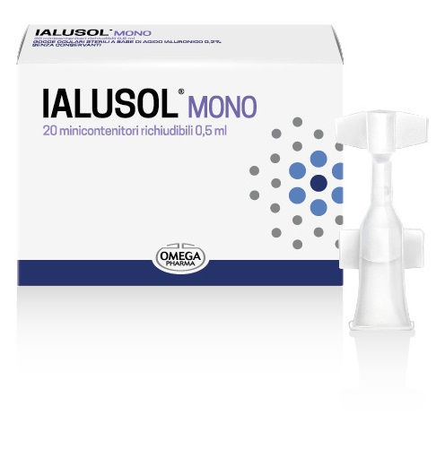 IALUSOL MONO GOCCE OCULARI 20 FLACONCINI 0,5 ML - Farmacianumberone.it