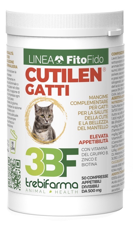 CUTILEN GATTI 50 COMPRESSE BARATTOLO 25 G - Farmacianumberone.it