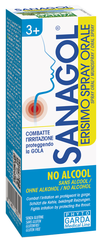 SANAGOL SPRAY ERISIMO SENZA ALCOOL 20 ML - Farmacianumberone.it