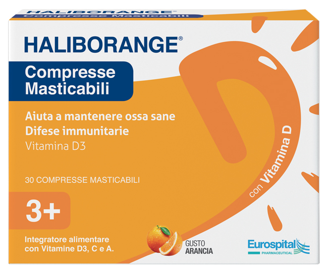 HALIBORANGE 30 COMPRESSE MASTICABILI 450MG - Farmacianumberone.it