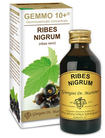 GEMMO 10+ RIBES NERO 100 ML LIQUIDO ANALCOLICO - Farmacianumberone.it