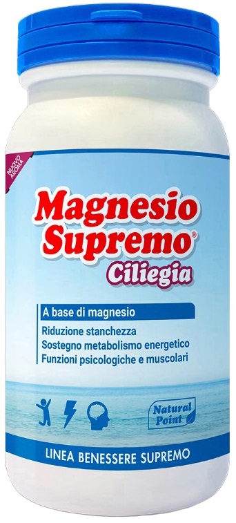 MAGNESIO SUPREMO CILIEGIA POLVERE 150 G - Farmacianumberone.it