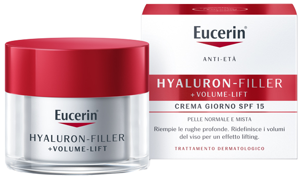 EUCERIN HYALURON FILLER VOLUME GIORNO PELLE NORMALE MISTA 50 ML - Farmacianumberone.it