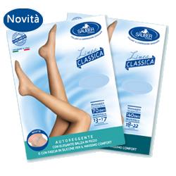 SAUBER CALZA AUTOREGGENTE 70 DENARI MAGLIA MICRORETE NEUTRO BEIGE 5 LINEA CLASSICA - Farmacianumberone.it