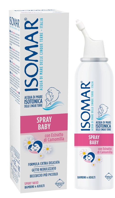 ISOMAR SPRAY BABY CON CAMOMILLA 100 ML - Farmacianumberone.it