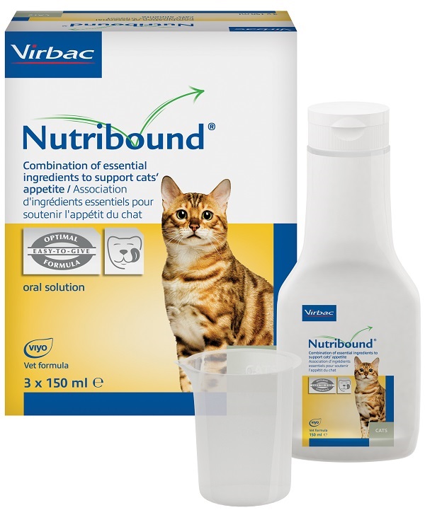 NUTRIBOUND SOLUZIONE ORALE APPETIBILE PER GATTO 3 FLACONI DA 150 ML - Farmacianumberone.it
