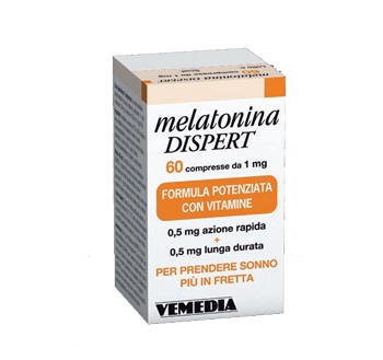 MELATONINA DISPERT 1MG DI MELATONINA 60 COMPRESSE - Farmacianumberone.it