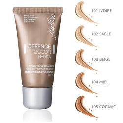 DEFENCE COLOR BIONIKE FONDOTINTA IDRATANTE HYDRA 101 IVOIRE - Farmacianumberone.it