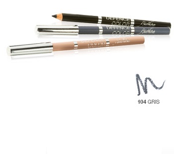 DEFENCE COLOR BIONIKE MATITA OCCHI KOHL & KAJAL 104 GRIS - Farmacianumberone.it