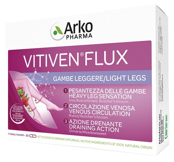 VITIVEN FLUX 30 CAPSULE - Farmacianumberone.it