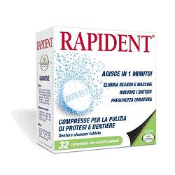 RAPIDENT COMPRESSE 32 PEZZI - Farmacianumberone.it