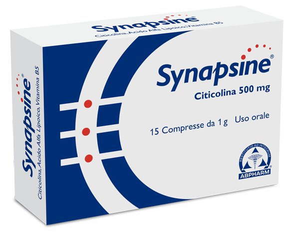 SYNAPSINE BLISTER 15 COMPRESSE ASTUCCIO 15 G - Farmacianumberone.it