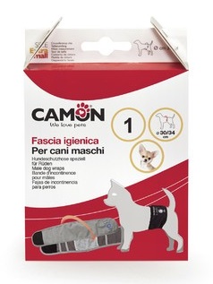 FASCIA PER CANI MASCHI BLU TG 1 - Farmacianumberone.it