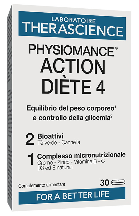 PHYSIOMANCE ACTION DIETE 4 30 COMPRESSE - Farmacianumberone.it