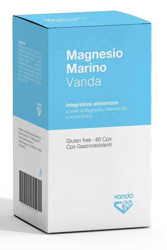 MAGNESIO MARINO VANDA 60 CAPSULE - Farmacianumberone.it