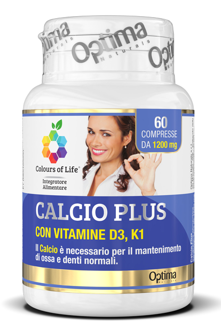 COLOURS OF LIFE CALCIO PLUS 60 COMPRESSE 1200 MG - Farmacianumberone.it