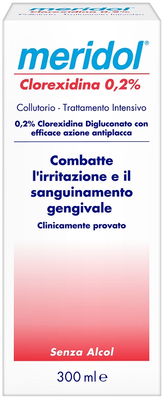 MERIDOL CLOREXIDINA 0,2% COLLUTORIO 300 ML - Farmacianumberone.it