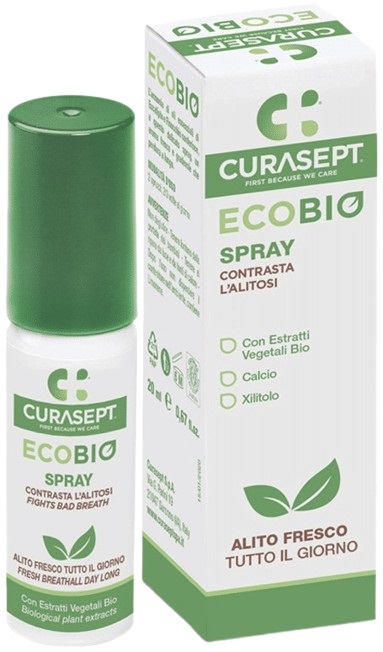 CURASEPT PHARMADENT ECOBIO SPRAY 20 ML - Farmacianumberone.it