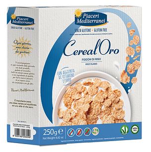 PIACERI MEDITERRANEI CEREALORO FIOCCHI DI RISO 250 G - Farmacianumberone.it