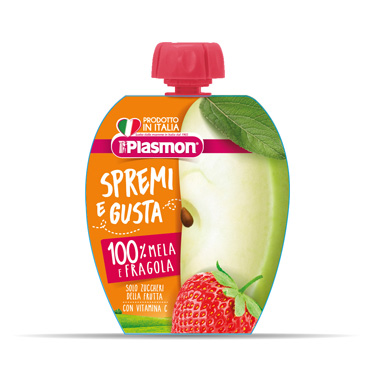 SPREMI E GUSTA MELA FRAGOLA 100 ML - Farmacianumberone.it