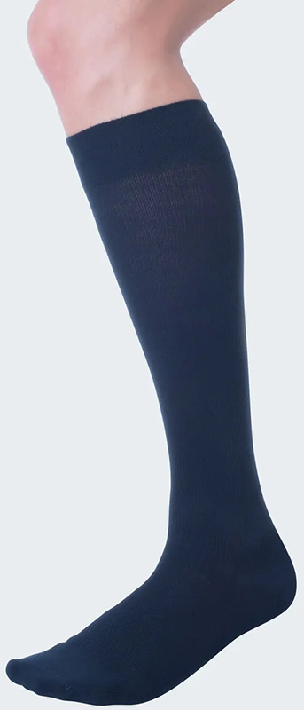 GAMBALETTO UOMO COTTON MED 15 MM HG BLACK 3 - Farmacianumberone.it