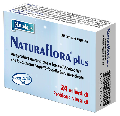 NATURAFLORA PLUS 30 CAPSULE GASTRORESISTENTI - Farmacianumberone.it
