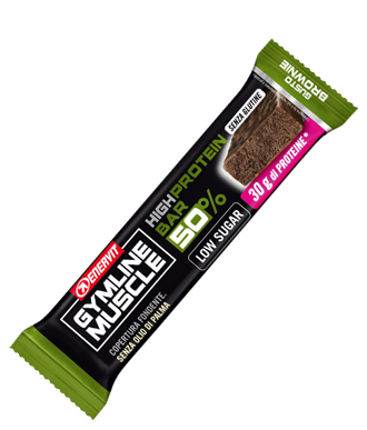 GYMLINE BARRETTA BROWNIE 50% 1 PEZZO - Farmacianumberone.it