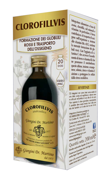 CLOROFILLVIS LIQUIDO ANALCOLICO 200 ML - Farmacianumberone.it