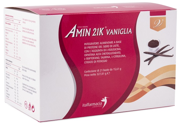 AMIN 21K VANIGLIA 327,81 G - Farmacianumberone.it
