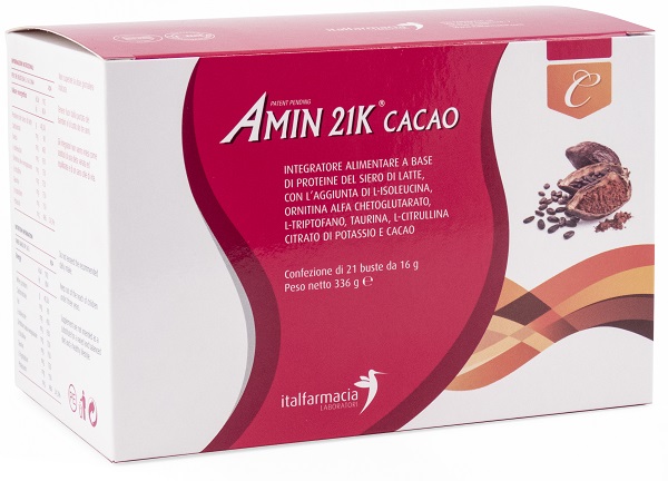 AMIN 21K CACAO 336 G - Farmacianumberone.it