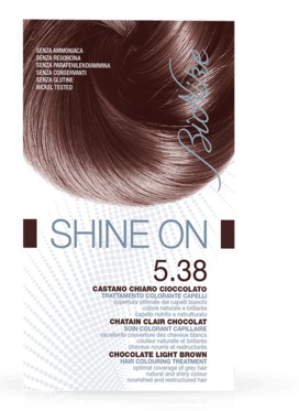 BIONIKE SHINE ON 5,38 CASTANO CHIARO CIOCCOLATO 125 ML - Farmacianumberone.it