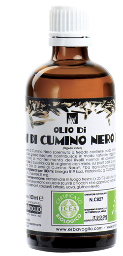 OLIO SEMI CUMINO NERO BIOLOGICO - Farmacianumberone.it