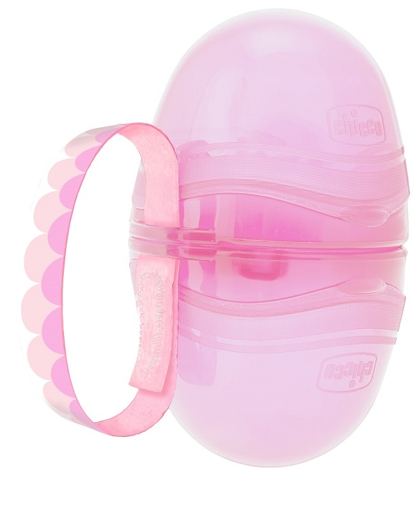 CHICCO PORTASUCCHIETTO DOPPIO ROSA 1 PEZZO - Farmacianumberone.it