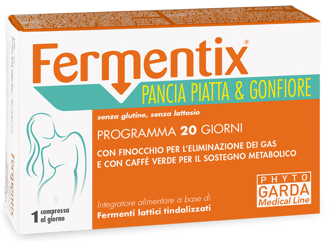 FERMENTIX PANCIA PIATTA E GONFIORE 20 COMPRESSE - Farmacianumberone.it