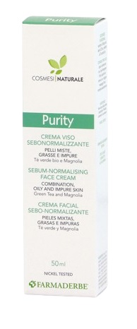 PURITY CREMA VISO SEBONORMALIZZANTE 50 ML - Farmacianumberone.it