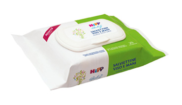 HIPP SALVIETTINE VISO&MANI 1X20 PEZZI - Farmacianumberone.it