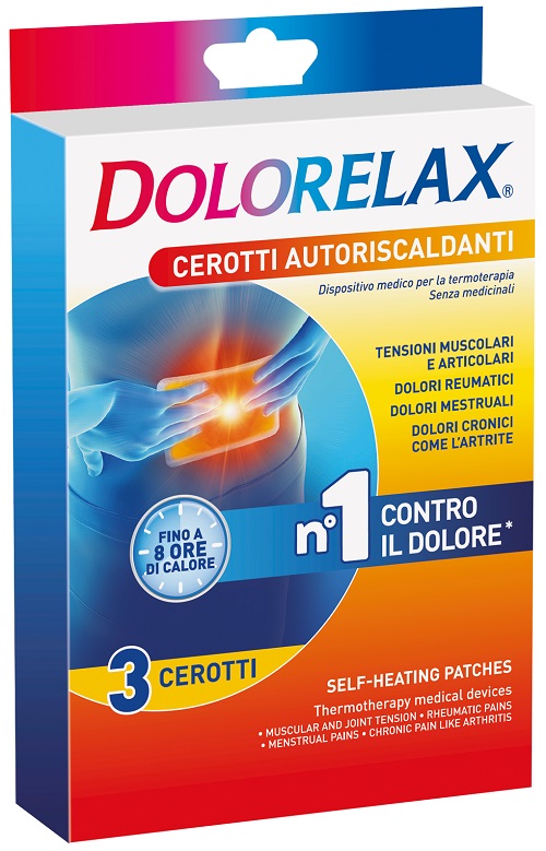 DOLORELAX CEROTTO EFFETTO CALDO 6 PEZZI - Farmacianumberone.it