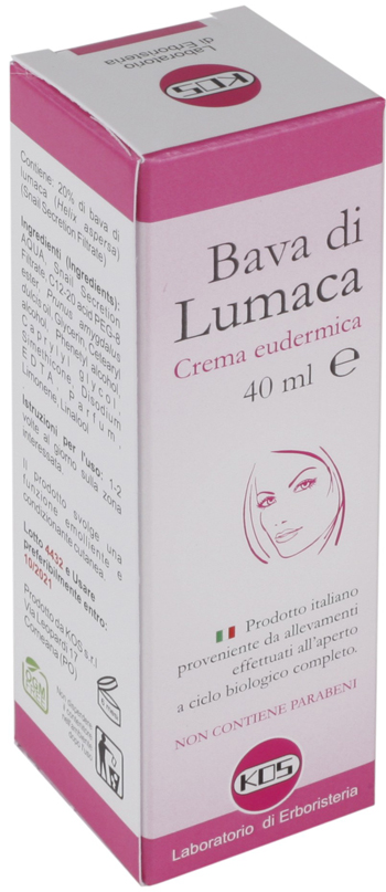 BAVA DI LUMACA CREMA EUDERMICA 40 ML - Farmacianumberone.it