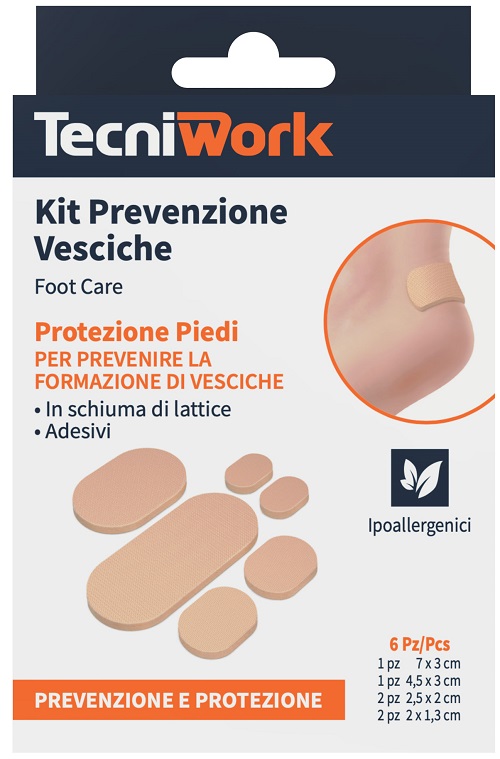 KIT PREVENZIONE VESCICHE 6 PEZZI - Farmacianumberone.it